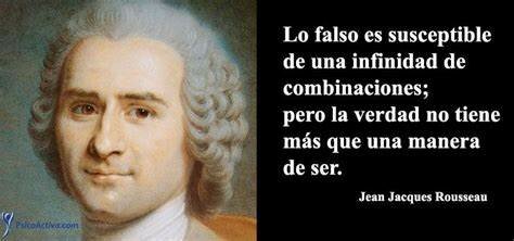 Jean Jacques Rousseau 1712 - 1778