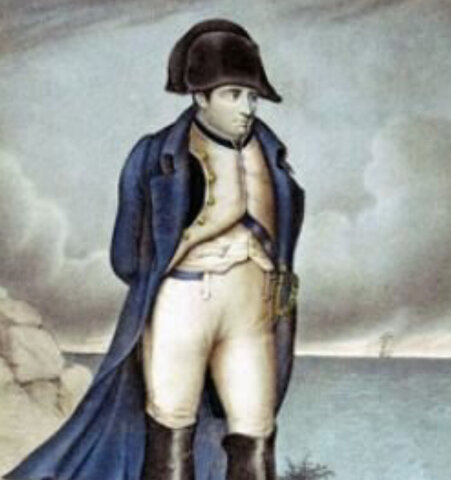 Napoleon is abdicated