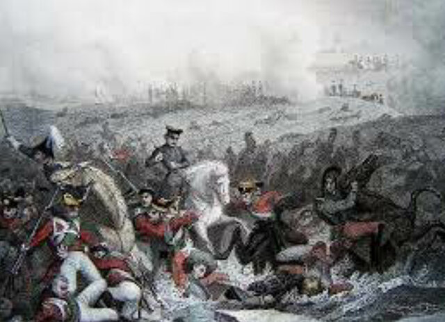 The battle of Austerlitz