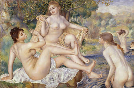 Las grandes bañistas - Renoir