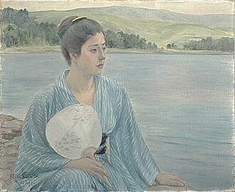 JAPÓN; Período de preguerra y meiji (pintura)