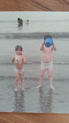 Conocí por primera vez el mar