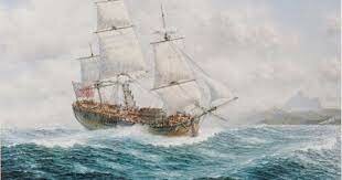 The first fleet arrived in Sydney Cove