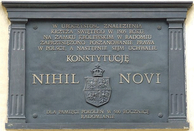 Constitución Nihilnovi