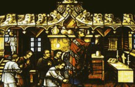 First public mass