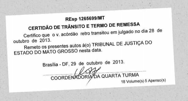 Trânsito em Julgado