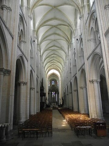 Gótico normando (finales del siglo XII – inicios del siglo XIII).