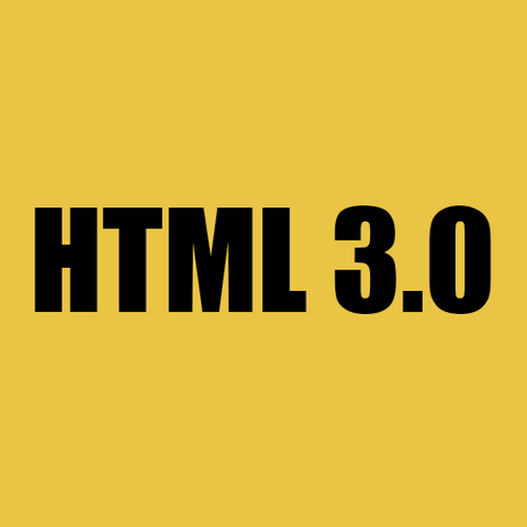 HTML 3.0