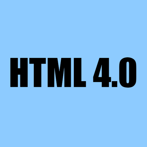 HTML 4.0