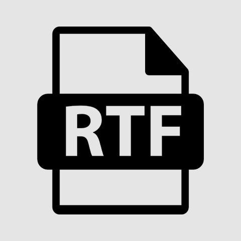 RTF (Rich Text Format)