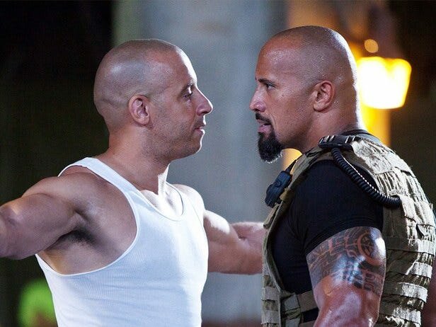 Dwayne's film career