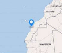 Marko hegoaldeko Bojador lurmuturra igaro