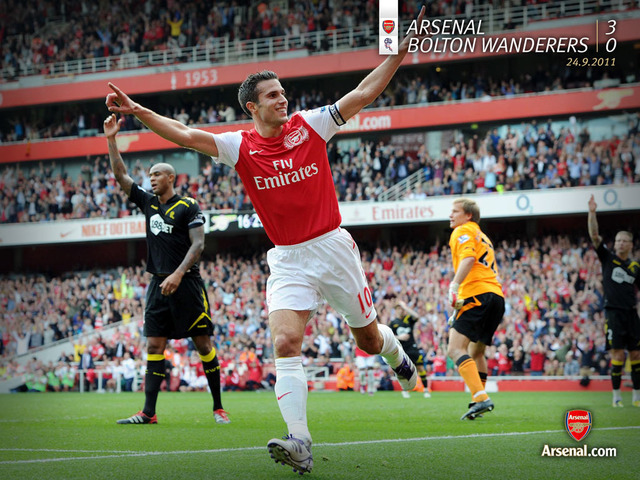 Van Persie Hat Trick