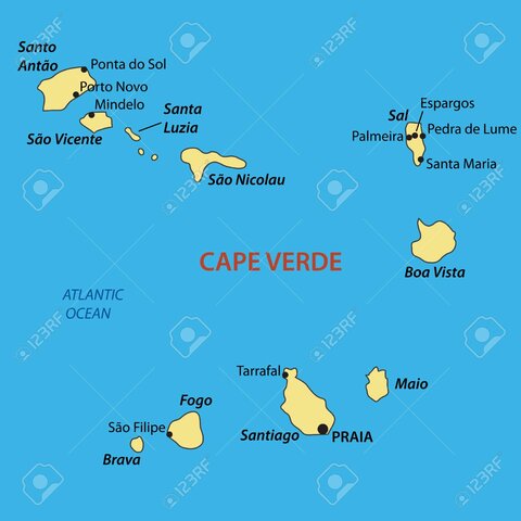 Cabo verde uhartedia hartu