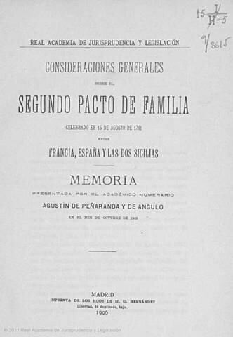 SEGUNDO PACTO DE FAMILIA (GUERRA DE SUCESIÓN DE AUSTRIA)