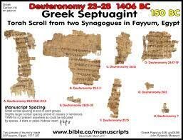 torah(septuagint) transalated into greek