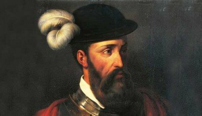 Núñez de Balboa llega al océano Pacífico.