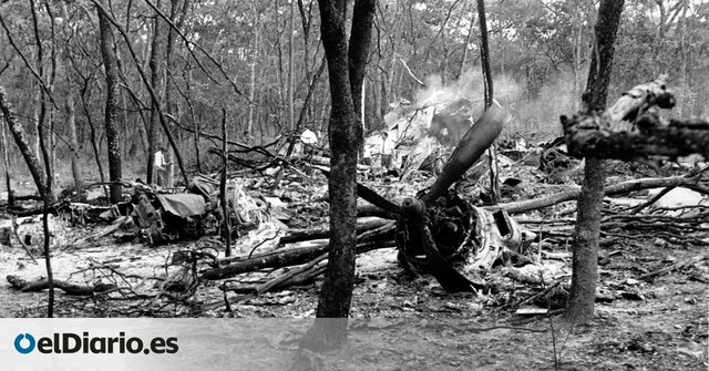 El secretari va morir per culpa d'un accident en avió