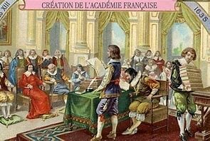 Création de l’Académie française.