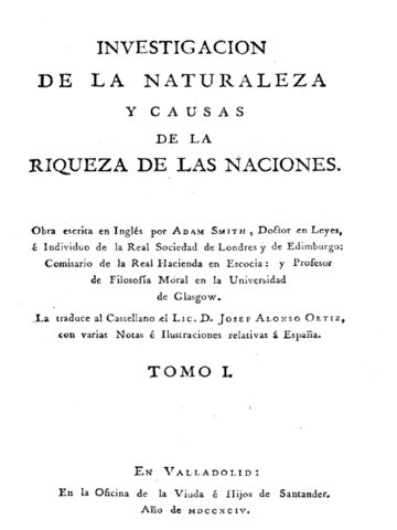 Adam Smith: La riquesa de les nacions