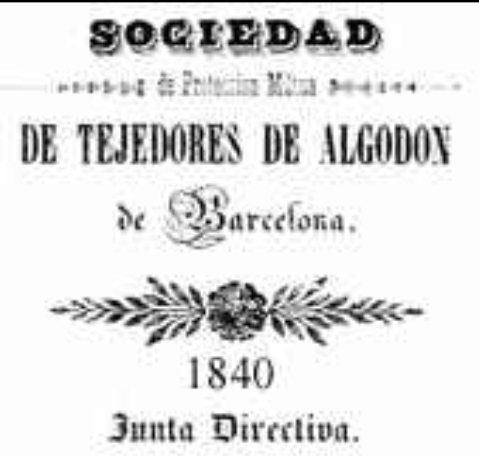 Teixidors de Cotó de Barcelona