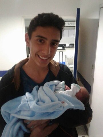 Nacimiento de mi sobrino