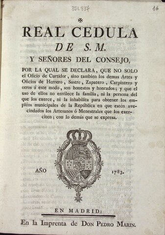 Decreto de 1783