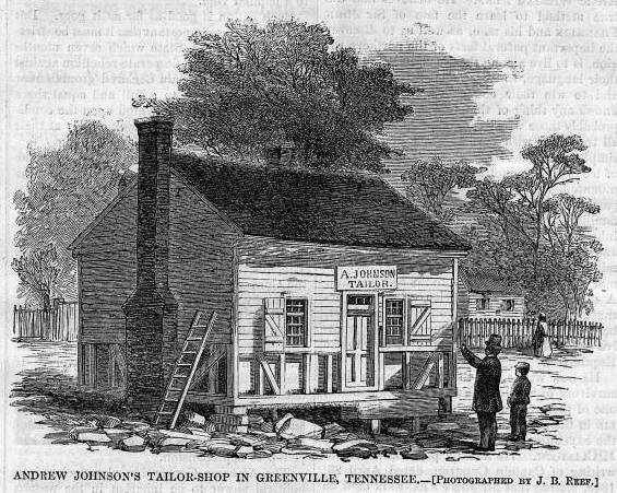 A. Johnson Tailor Shop Opens