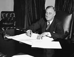 Franklin Roosevelt is Elected President (1st Time)
