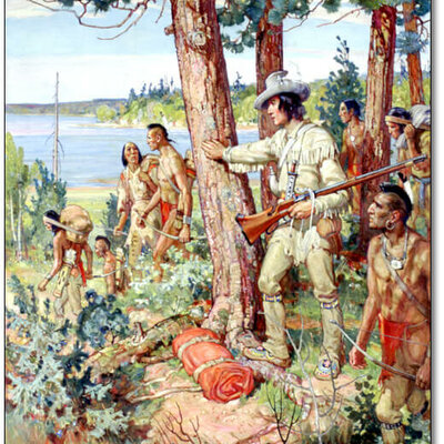 Timeline: ligne du temps Nouvelle-France 1645