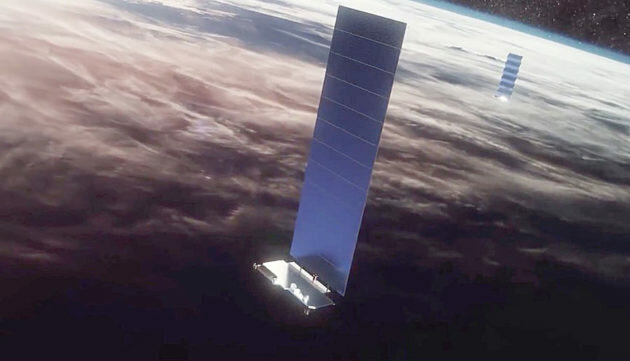 Starlink Satellites were launched