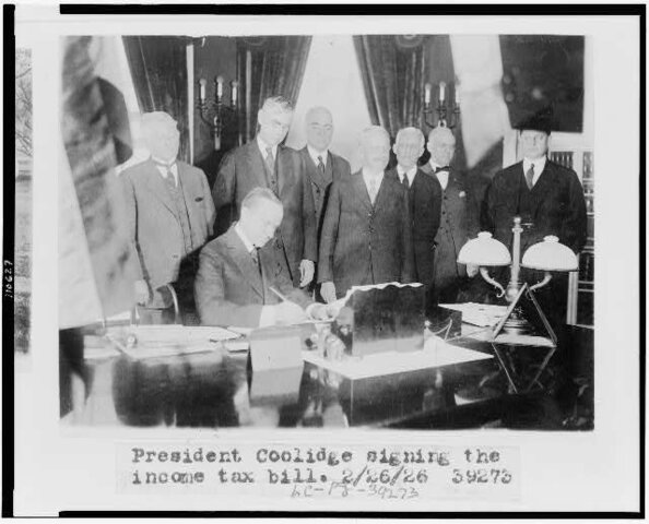 The Revenue act is passed