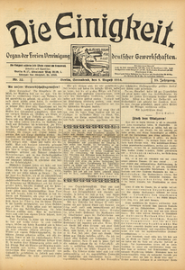 Creació Associació General dels Sindicats Alemanys