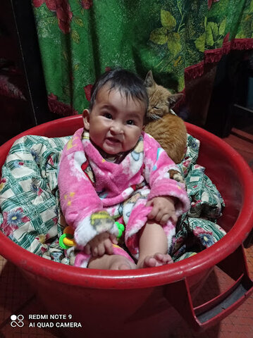 Nacimiento de mi hermana