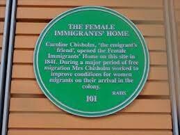 Establishment of the Female Immigrant Home