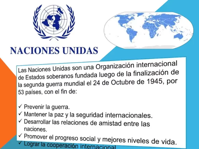 SE ESTABLECE LAS NACIONES UNIDAS