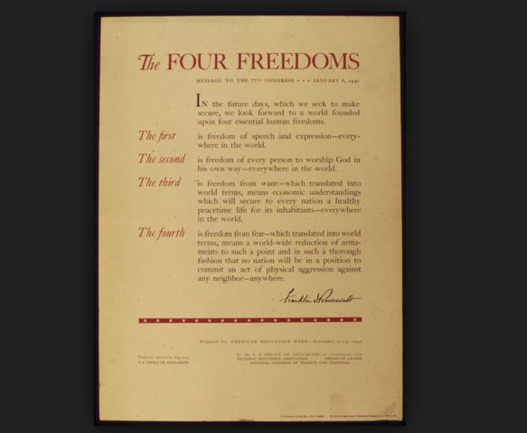 The Four Freedoms Speech