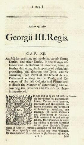 The Stamp Act