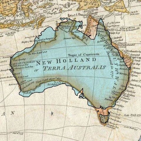 New Holland is now named Australia
