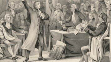 Patrick Henry’s “Give me Liberty or give me Death” speech