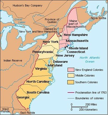Thirteen Colonies