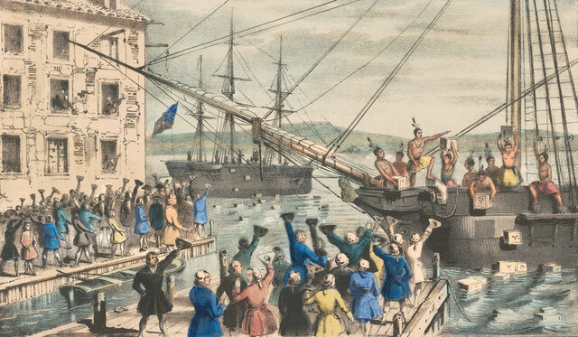 The Boston Tea Party