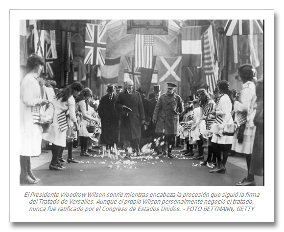 FIN DE LA PRIMERA GUERRA MUNDIAL