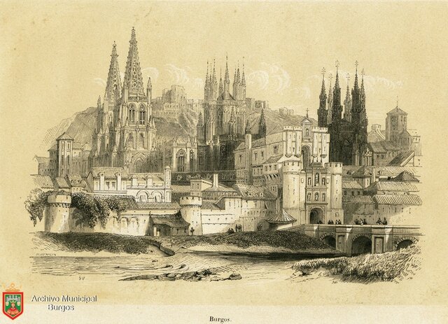 Caída y saqueo de la ciudad de Burgos.