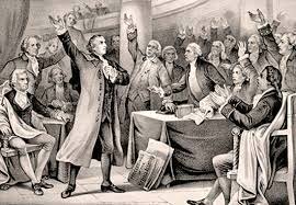 Patrick Henry’s “Give me Liberty or give me Death” speech