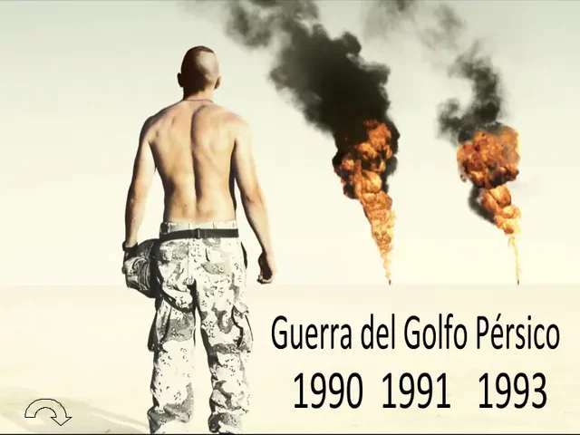 LA GUERRA DEL GOLFO PERSICO  - DESERT STORM
