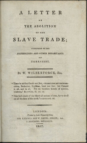 Prohibition of Slaves Importations