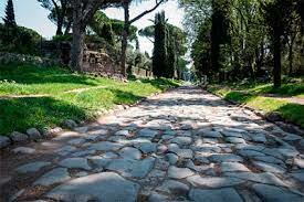 La carretera calzada romana