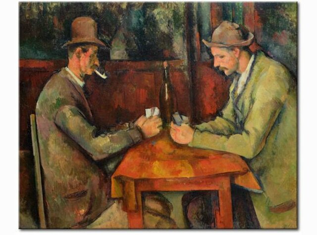 Los jugadores de cartas