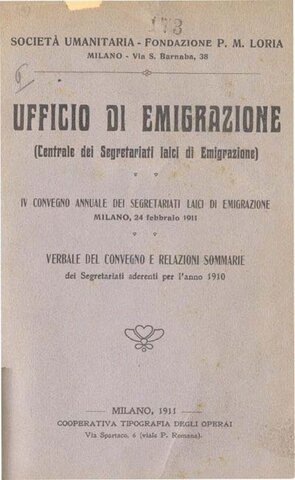 Commissariato generale dell'emigrazione